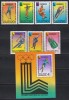 Mongolia 1980 - Jocurile Olimpice de iarnă - Lake Placid. Serie + Colita, MNH, Nestampilat