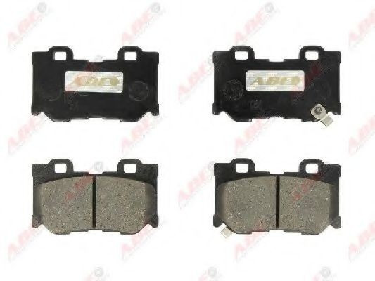 Set placute frana,frana disc INFINITI Q50 (2013 - 2016) ABE C21049ABE