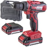 Raider RD-CDL29 - Masina de gaurit si insurubat cu 2 acumulatori Li-Ion 18 V 1.5 Ah 28 Nm valiza plastic