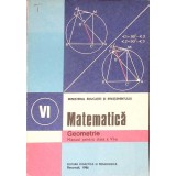 MATEMATICA GEOMETRIE, MANUAL PENTRU CLASA A VI-A-ION CUCULESCU, CONSTANTIN OTTESCU-348506