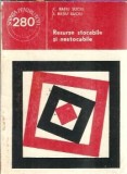 Cumpara ieftin Resurse stocabile si nestocabile - Camelia Ratiu Suciu