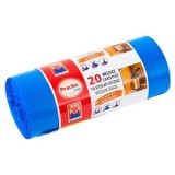 Saci pentru Gunoi cu M&acirc;nere, 30L, 20 Bucăți, Albastru, CMCLASS