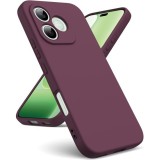 Husa Compatibila cu Honor 600 Lite, TPU Dark Cherry, Slim Soft Touch, Anti-Soc, ALC Mobile