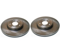 Set discuri frana fata Delphi Ford Focus II 202013 Focus III 20 Kuga 20 Tourneo/Transit Connect V408 20 Volvo C70, 202013; S40 II 12 V40 Liftback V50 foto