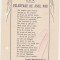 Felicitare de anul nou T.F.F. Ministerul Afacerilor Streine 1925