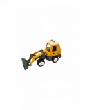 Utilaj de constructii de jucarie cu sunete si lumini 16-18 cm incarcator frontal