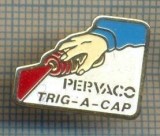 Y 473 INSIGNA- PERVACO TRIG-A-CAP -VOPSELURI -PENTRU COLECTIONARI