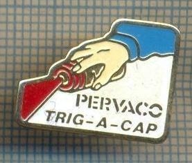 Y 473 INSIGNA- PERVACO TRIG-A-CAP -VOPSELURI -PENTRU COLECTIONARI foto
