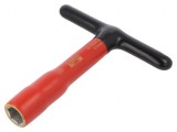 Cheie Tubulară Izolată HEX 22mm Oțel Aliat 200mm 1kV