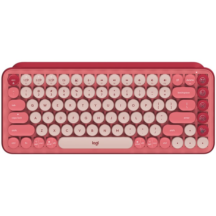 LOGITECH POP ICON KEYS - ROSE - US INTL - BT - INTNL-973 &amp;quot;920-013073&amp;quot; (timbru verde 0.8 lei)