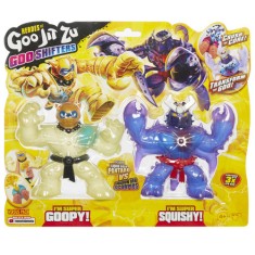 Figurine elastice Goo Jit Zu Gooshifter pachet eroi Pantaro vs Scorpius 41407 foto