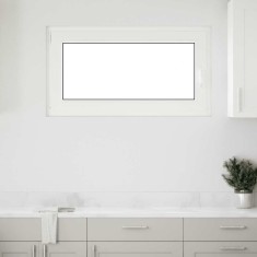 vidaXL Fereastră de subsol &bdquo;RISOR&rdquo; 110x70 cm oscilo-batantă DIN st&acirc;nga, albă