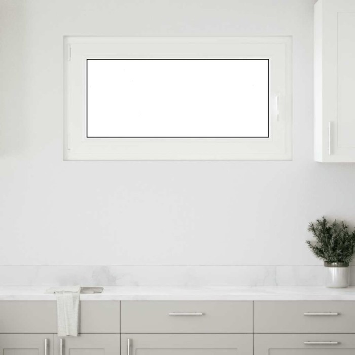 vidaXL Fereastră de subsol &bdquo;RISOR&rdquo; 110x70 cm oscilo-batantă DIN st&acirc;nga antracit