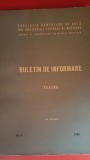 Buletin de informare TEATRU nr. 5-Uz intern 1966