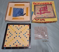 SCRABBLE - jucarie RARA romanesca anii 1980 perioada comunista - joc rar foto