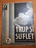 Revista trup si suflet 23 octombrie 1936-revista pentru sanatatea si frumusete