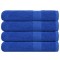 vidaXL Prosoape 4 buc Albastru 100x200 cm 360 g/m&sup2; 100% bumbac