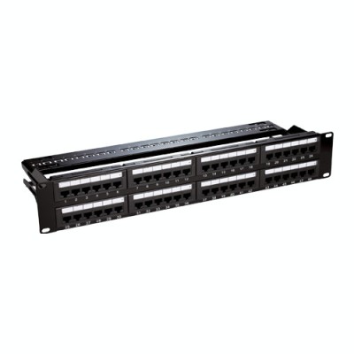 Patch Panel 2U, UTP cat6, 48 porturi RJ45 - ASYTECH Networking ASY-PP-UTP6-48 foto