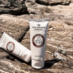 AuraSkin Crema de protectie solara pentru fata cu SPF 50, Espresso, pentru toate tipurile de piele, 30 ml