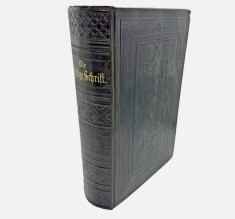 Biblia / Biblie veche , 1894 , limba germana , 21x14x5 cm , crestinism
