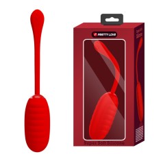 Pretty Love Kirk - Ou Vibrator Wireless, roșu, 19,7 cm
