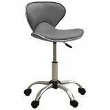 Scaun de birou, gri, piele ecologica