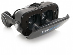 Ochelari VR Eye pentru Android si iOS, cu telecomanda, negru foto