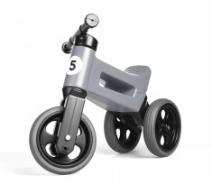 Bicicleta fara pedale Funny Wheels RIDER SPORT 2 in 1 Grey foto