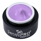 Gel Constructie Unghii Expert Line SensoPRO Milano - Shimmer Purple 15ml