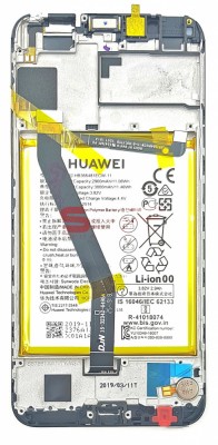 LCD+Touchscreen cu Rama Huawei Y6 2018 BLACK Original HUAWEI foto