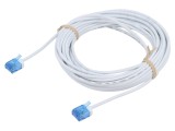 Cablul Patch U/UTP 6a 15m Alb LSZH 32AWG