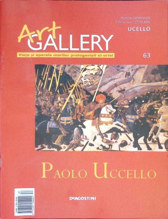 REVISTA ART GALLERY NR.63 UCELLO-EDITOR PETROS KAPNISTOS-265127
