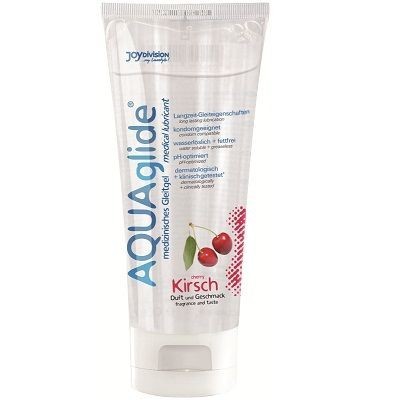 Lubrifiant AQUAglide Cu Aroma De Cirese, 100 ml foto