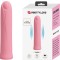 Mini Vibrator Curtis, 12 Moduri Vibratii, Silicon, USB, Roz, 10.3 cm