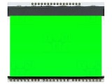 Iluminare de fundal LED verde 78x64x3,8mm