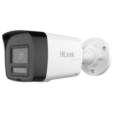 Camera supraveghere IP Hikvision HiLook IPC-B180HA-LUF/SL, 8MP, 2.8mm, Smart Hybrid Light, microfon, difuzor, slot card, PoE, IP67 SafetyGuard Surveil foto