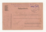 D5 Carte Postala Militara k.u.k. Imperiul Austro-Ungar ,Circulata 1917 Temesvar, Printata