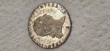 Austria 3 kreuzer 1818 B , argint