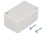 Carcasă universală polistiren gri IP65 40mm x 64mm x 30mm