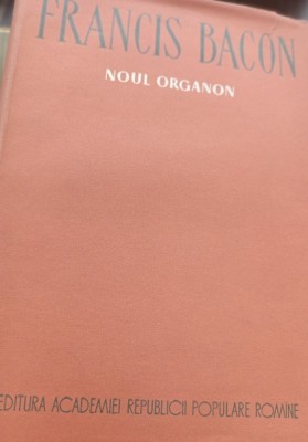 NOUL ORGANON FRANCIS BACON foto