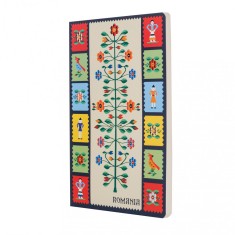 Agenda nedatata Pomul vietii, foi albe, 14,9 x 21 cm, 160 pg, MB263 B1