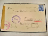 B322-I-ww2-Plic circulat cenzura militara zona americana Austria.