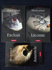 Elfriede Jelinek &ndash; Exclusii, Lacomie, Amantele (3 vol.)