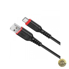 Cablu Date si Incarcare USB-A - USB-C HOCO X59 Victory 18W 1m Negru