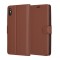 Husa pentru Apple iPhone XS Max, Techsuit, Leather Folio, Maro