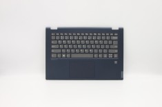 Carcasa superioara cu tastatura palmrest Laptop, Lenovo, IdeaPad C340-14API Type 81N6, 5CB0U42364, AP2GA000C20, ET2GA000100, cu slot fingerprint, ilum