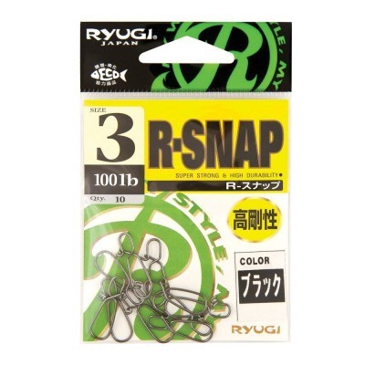 Set agrafe rapide RYUGI R-Snap, 10 buc/set, putere mare 0