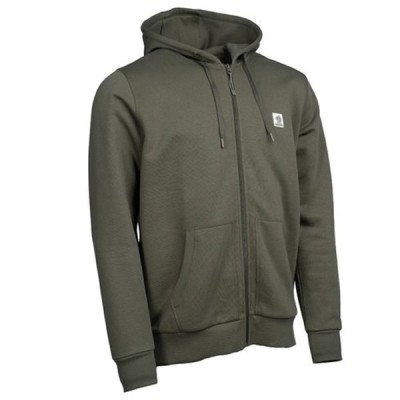 Hanorac NASH Make It Happen Badge Zipped Hoodie Green, Marime L foto