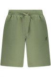U.S Grand POLO Pantaloni scurti barbati cu buzunare , logo brodat, verde, M