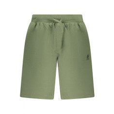 U.S Grand POLO Pantaloni scurti barbati cu buzunare , logo brodat, verde, M
